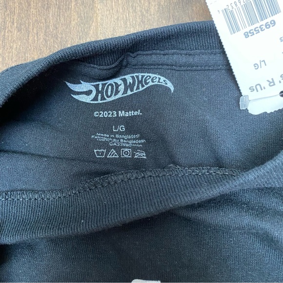 NWT Hot Wheels Mens Long Sleeve T-Shirt - Picture 5 of 5